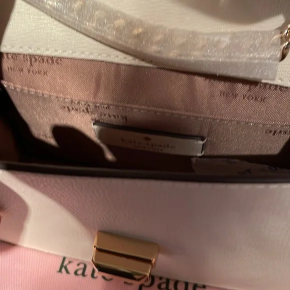 Kate Spade NWT Phoebe Colorblock Leather Mini Flap Crossbody MSRP $329 - Picture 7 of 8